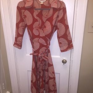 DVF Wrap Dress | 100% Cotton